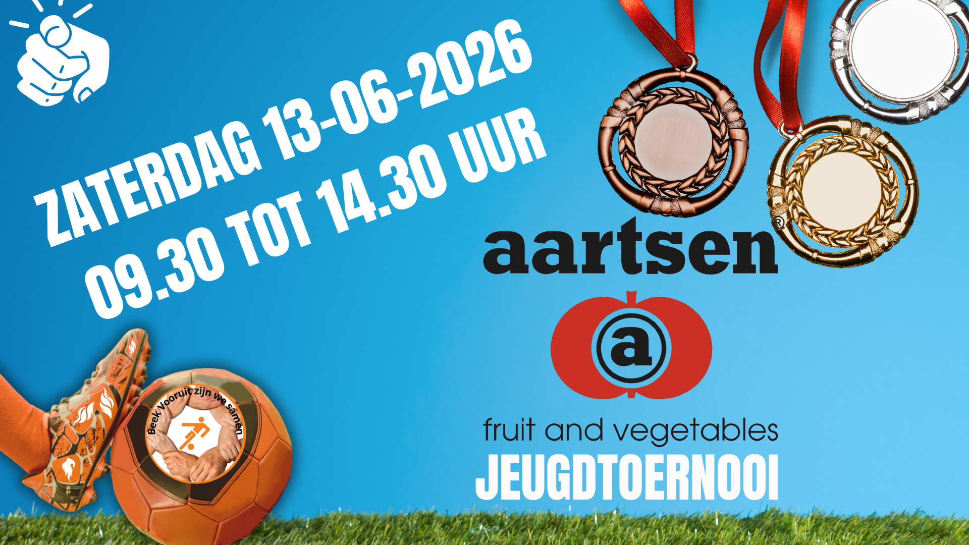 Praktische informatie Jeugdtoernooi zaterdag 13-06-2026
