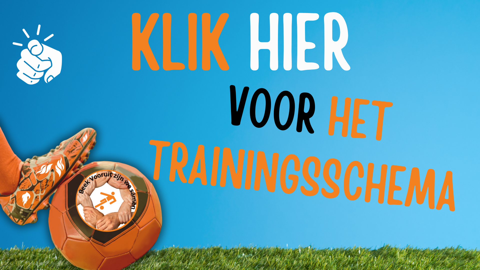 Het trainingsschema is vernieuwd!