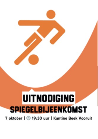 Uitnodiging spiegelbijeenkomst 7-10-2025 19:30 uur!